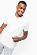 T-shirt manches courtes col V homme - Réf : K3014 - Kariban - 97% coton / 3% élasthanne_2