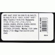 Courroie trapézoïdale X-Grip V - type 4L950_2