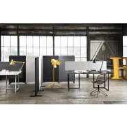 Cloison mobile avec surface écrivable pour bureaux collaboratifs_2