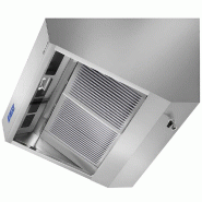 Hotte murale inox - 1m40 - avec moteur, régulateur, filtre et éclairage | Profondeur 900 mm_2