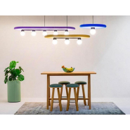 Luminaire suspendu acoustique professionnel - ref : buzzisurf_2