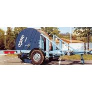 S 5000 A - Remorque Porte-Touret SIPREL - Charge utile 5070 Kg - Polyvalente pour câbles et tubes de grand diamètre_2