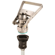 Coupleur Micro Matic - Inox 304 - 3 broches - Femelle 1'' - joint Viton_2