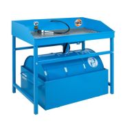 Fontaine manuelle solvant - M 250 kg de charge - Dimensions 1145x670x1050 mm - Raccord sur fût 200L_2