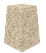 Plot et Borne Pyry en Béton - 3 Finitions - Blanc Sablé, Gris Sablé, Gravillons Lavés_2