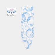 Housse de table à repasser taille B -124 x 38 cm, set complet - Bubbles avec tissu triple couche pour une meilleure diffusion de vapeur_2