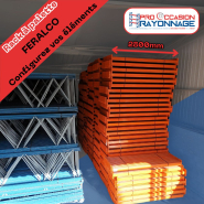 Rack à palettes sur mesure FERALCO - Configurable selon vos besoins, capacité 2,4 tonnes par niveau_2