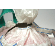 Lien de serrage à Platine - Longueur 190 mm - Tige Ø4.8 mm - Platine 13x28 mm - Naturel_2