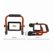 Projecteur LED portable The Expandable 10W rechargeable - avec support pliable_2