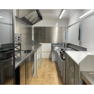 Remorque Food Truck 5,20m personnalisable - espace de travail professionnel - équipements sur mesure_2