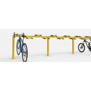 Strich - porte-vélos sur barres - city design - en acier galvanisé et thermolaqué_2