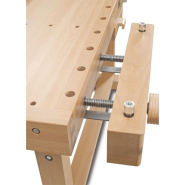 Établi d'atelier Holzkraft HB 2080 - robuste et précis en hêtre rouge massif - 5102180_2