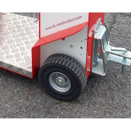 Tracteur autoporté Imove 400 AD - STI constructeur pour déplacer des chariots et matériels sur roues jusqu'à 700 kg sur terrain plat_2