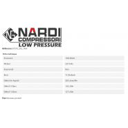Compresseur Extrême 3T2 350L/mn 1400 - Nardi Compressori France - Cuve de 50L - Bicylindre haute performance_2