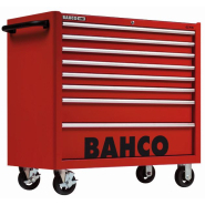 Servante classique C75 - 8 tiroirs, rouge, 986 x 501 x 1100 mm - Référence 1475KXL8RED_2