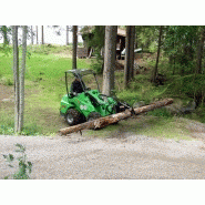Grappin forestier pour transport de pierres et objets similaires