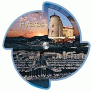 Magnet personnalisé moulin à vent - MDF, folio magnétique et carton - Diamètre 76 mm - Fabriqué en France_2