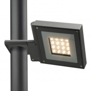 Spot à fixer sur mât Tina - IP65 - LED SMD 26W - 3000K - finition anthracite_2