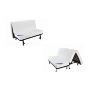 Banquette BZ CARINA convertible 140x190 cm - Matelas SOFACONFORT 15 cm - Fabrication française_2