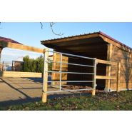 Porp2n - barrière agricole galvanisée - porte de prairie 2-3 m_2