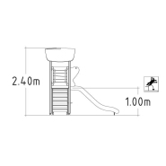 Structure multi-jeux 3 à 5 ans - Unimini Eima 8047625 - Hags - Poteaux et panneaux bois_2