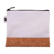 Trousse de maquillage personnalisée - polyester RPET 600D et liège naturel - impression sublimation_2