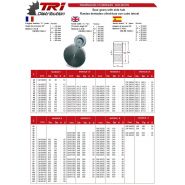Engrenage module 1 sans moyeu - t.R.I. - 60 à 127 dents_2