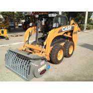 Accessoire de chantier avec goulotte de vidange 2 m intégrée