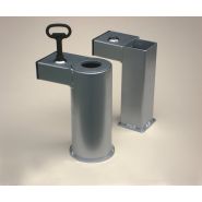 Barrière Opéra - Serem - Longueur 150 cm, Hauteur 105 cm - Tube acier et peinture époxy antirouille_2