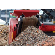 Mini concasseur avec largeur hors tout de 78 cm pour pour tout types de matériaux - 4000 RED RHINO_3