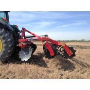 Déchaumeur à disques Texas - İlgi Tarım - largeur 250 à 350 cm - puissance 70 à 110 hp - disques crantés 510 mm_2