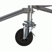 Échafaudage roulant aluminium Neolium 200 Line - Comabi SNC - Hauteur de travail max. 14 m - Structure en aluminium soudé - Plancher 1,90 x 0,66 m_2