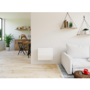 Radiateur chaleur douce connecté Seville horizontal 1000W Blanc - Thermor - 443880_2