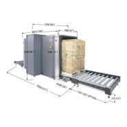 Scanner à rayons X des marchandises palettisées à l'étage inférieur, idéale pour les entrepôts, les transporteurs, les transitaires,les coursiers des aéroports - HI-SCAN 145180_2