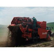 Arracheuse par tamissage r2060 - dewulf bv - capacité du trémie 7 t_2