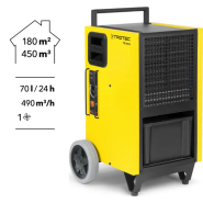 Déshumidificateur professionnel TTK 355 S - Empilable, compteur d'heures intégré et roulettes sans traces_2