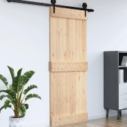 Vidaxl porte narvik 70x210 cm bois massif de pin 154430_2