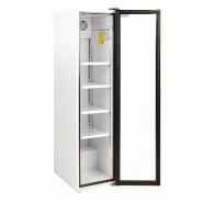 Armoire à boissons compacte - Slimline Série G - front noir - Polar - CS586_2