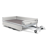 Remorque roues dessous - 3,10 X 2,10M - 2000 KG - HUMBAUR HN203121_2
