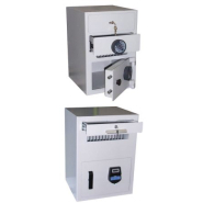 Caisse Temporisée Tout acier - agréée camca - protection 40mm - porte à pivots intérieurs_2