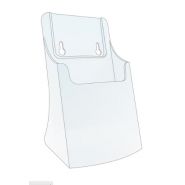 Perfekt - porte-brochure en polystyrène clair - formats A4, A5 ou 1/3 A4 - VKF Renzel_2