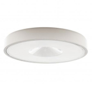 Plafonnier LED Viena IP65 - 12W COB - 1800 lumens - 3000K blanc - diamètre 210 mm - aluminium et polycarbonate_2
