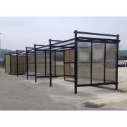 Abri fumeurs - solide et fonctionnel avec options personnalisables et matériaux de qualité_2