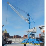 Grue portuaire LPS 280 - Liebherr - capacité de levage max 84t - portée max 40m_2