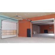 Porte sectionnelle coupe-feu FIREDOR - 1h (EI60) ou 2h (EI120) - Pour parking - Grandes dimensions - Classe 2 au vent_2