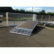 Remorque porte-engin - trelgo - 2.5t - 4m - 2 essieux_2
