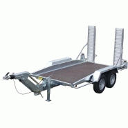 Remorque porte-engins Lider 35860 et 35865 L - 3.5T - 2 essieux - 3m x 1.45m_2