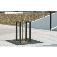 Grille d'arbre carrée - Protection et stabilité des arbres - Scala - Velopa_2