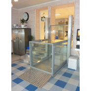 Plateforme  - Design simple, portes vitrées, hauteur de levage jusqu'à 3m - Guldmann LP8_2