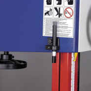 Scie à ruban verticale Holzkraft HBS 533 S - 5155313 avec système 'Quick Action' et table orientable_2